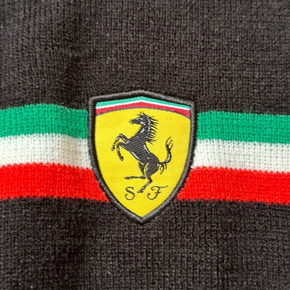 scuderia ferrari scarf Men’s 65” L X 11” W - Picture 4 of 7
